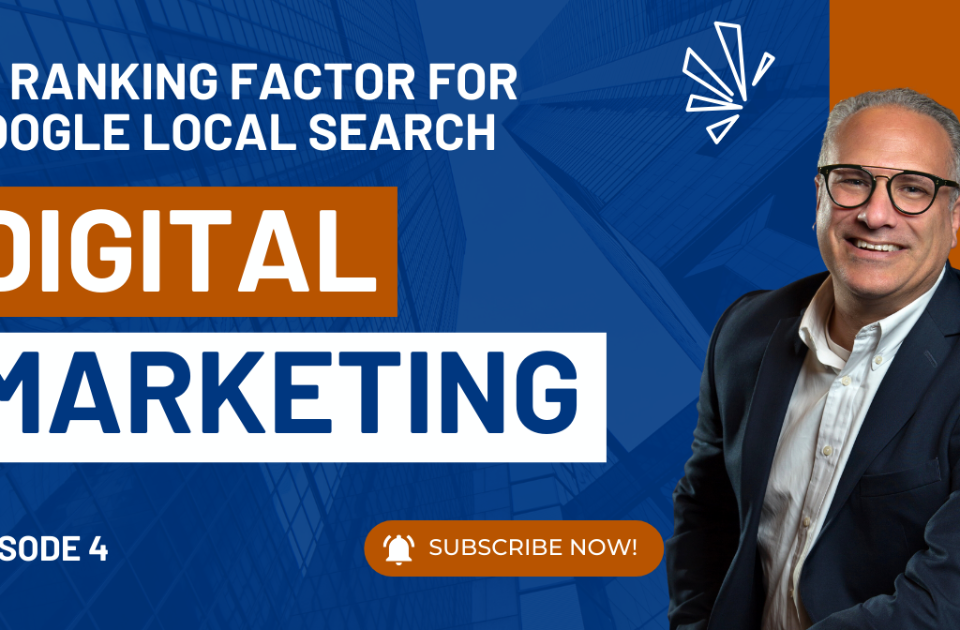 #1 Ranking Factor for Google Local Search